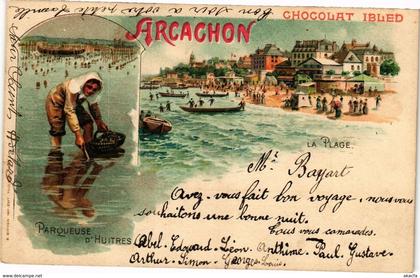 CPA ARCACHON - Chocolat ibled (192781)