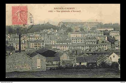 94 - Arcueil Cachan - Vue Générale d'Arcueil - CPA - Voir Scans Recto-Verso