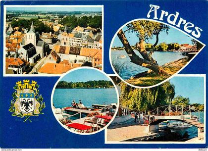 62 - Ardres - et son Lac - Multivues - Blasons - CPM - Voir Scans Recto-Verso