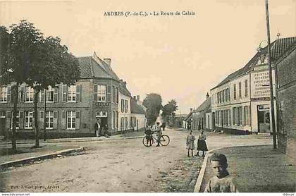 62 - Ardres - La Route de Calais - Animé - Carte Vierge - CPA - Voir Scans Recto-Verso