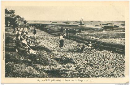 33 - ARES - Repos sur la Plage