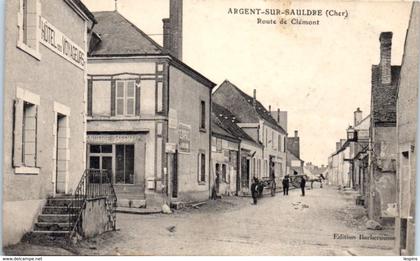 18 - ARGENT sur SAULDRE -- Route de Clémont