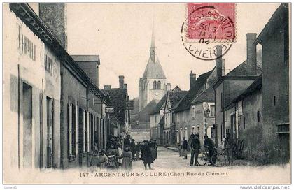 ARGENT-sur-SAULDRE : (18) Rue de Clémont