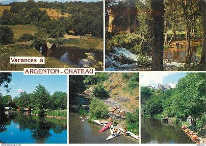 79 - Argenton-Château - Multivues - Canoé Kayak - CPM - Voir Scans Recto-Verso