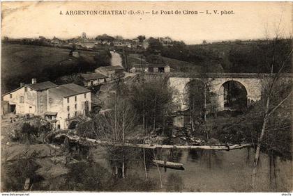 CPA Argenton-Chateau (D S.) - Le Pont de Ciron (297414)