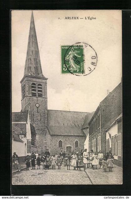 CPA Arleux, L`Église