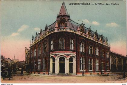 CPA ARMENTIERES - L'Hotel des Postes (136985)