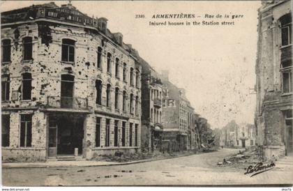 CPA ARMENTIERES - Rue de la Gare (136949)