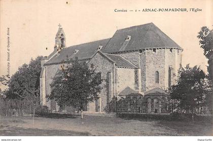 ARNAC POMPADOUR - L'Eglise - très bon état