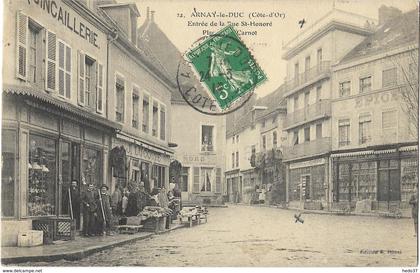 Arnay-le-Duc - Entrée de la Rue St-Honoré