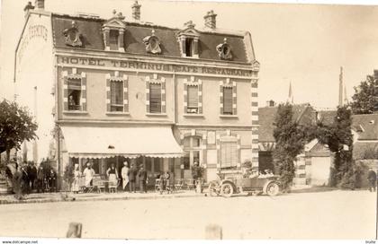 ARNAY-LE-DUC " HOTEL TERMINUS " ( CARTE PHOTO )