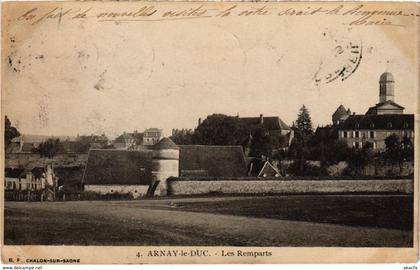 CPA Arnay-le-Duc - Les Remparts (103296)