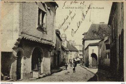 CPA ARNAY-le-DUC - Rue St-Honoré (116067)