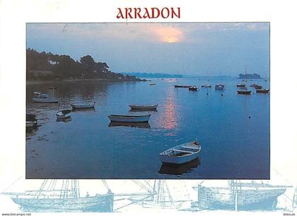 56 - Arradon - Soleil levant sur le Golfe du Morbihan - CPM - Voir Scans Recto-Verso