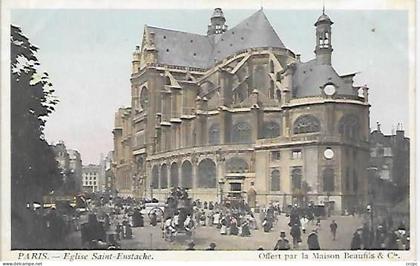 CPA Paris Eglise Saint-Eustache