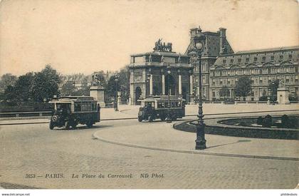 PARIS 01 arrondissement   place du carrousel ( autobus)