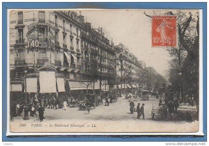 75 - PARIS - 03 Arr. --  Le Boulevard Sébastopol