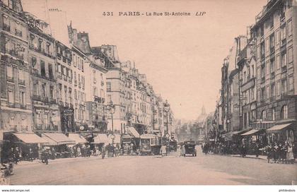 PARIS 04 arrondissement   Editions LIP rue saint antoine