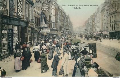 PARIS arrondissement 04   rue saint antoine