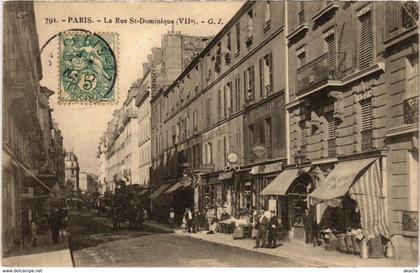 CPA Paris 7e - Rue Saint-Dominique (75217)