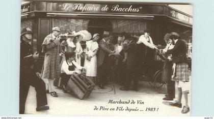 Dép 75 - Publicité - Paris - Arrondissement 07 - Le Repaire de bacchus - Marchand de vin - bon état