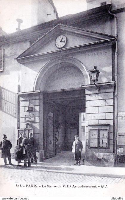 75 - PARIS 08 - la mairie du 8°arrondissement