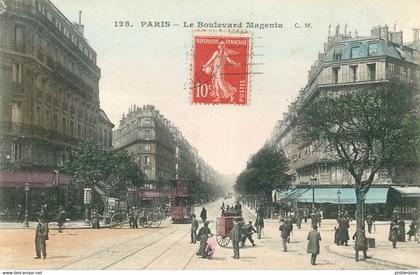 PARIS 10 arrondissement  boulevard magenta