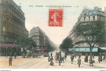 PARIS 10 arrondissement  boulevard magenta