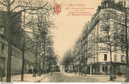 PARIS  10 eme arrondissement   TOUT PARIS avenue Richerand