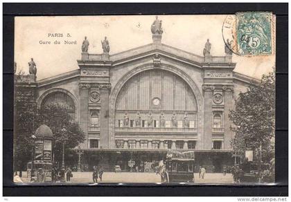 CPA 75 12 ème  -   Paris -  Gare du Nord