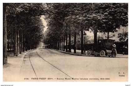 Paris - Passy - Avenue Henri Martin