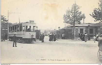 CPA Paris La Porte de Romainville