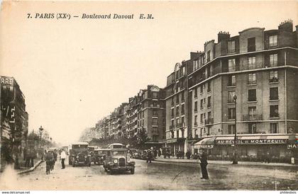 PARIS 20 eme arrondissement  boulevard Davout