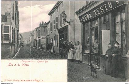 Carte Postale Ancienne  ARS SUR MOSELLE-Grande Rue