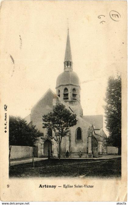 CPA AK ARTENAY - Église St-Victor (632336)