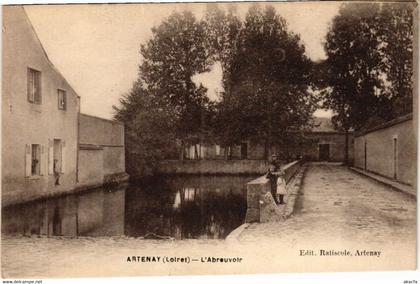 CPA ARTENAY - L'Abreuvoir (270787)