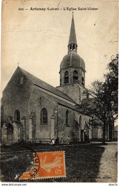 CPA ARTENAY-L'Église St-VICTOR (185331)