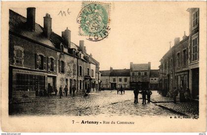 CPA ARTENAY - Rue du Commerce (632246)