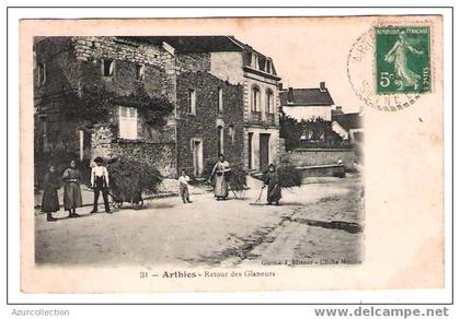 C.PA. ARTHIES .RETOUR DES GLANEURS