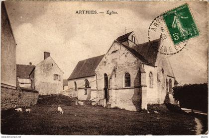 CPA Arthies Eglise FRANCE (1309804)