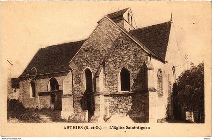 CPA Arthies L'Eglise Saint-Aignan FRANCE (1309808)