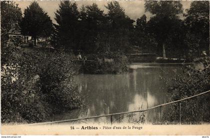 CPA Arthies Piece d'eau de la Feuge FRANCE (1309795)