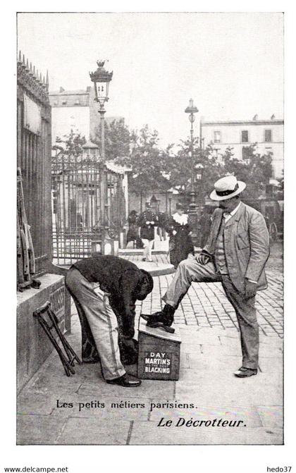 Paris - Les Petits Métiers Parisiens - Le Décrotteur