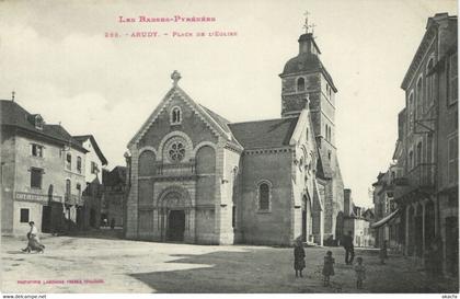 CPA Les Basses-Pyrenées ARUDY - Place du L'Église (172000)