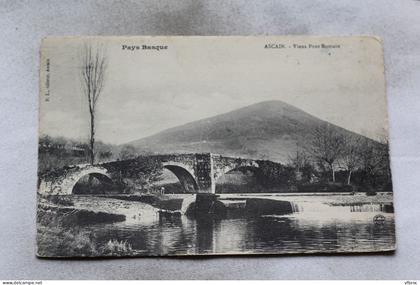 N962, Ascain, vieux pont romain, Pyrénées Atlantiques 64
