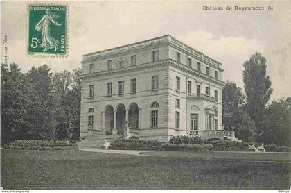 95 - Asnieres sur Oise - Chateau de Royaumont - CPA - Voir Scans Recto-Verso