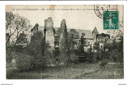 CPA - Carte Postale - FRANCE - Assier - Son Château-1914-S4652