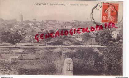 47 - ASTAFFORT - PANORAMA NORD EST - 1913