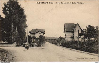 CPA ATTICHY - Rues du Lavoir et de la Fabrique (131003)