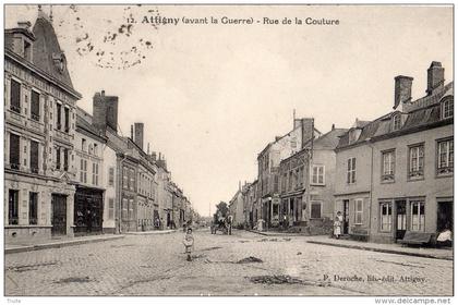 ATTIGNY (AVANT LA GUERRE) RUE DE LA COUTURE